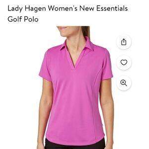 Lady Hagen Purple Women's Golf Polo, Size XL, brand new!